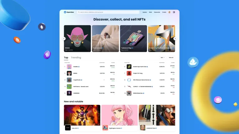 OpenSea首页改版!下周将推出NFT稀有度工具OpenRarity-第1张图片-欧易app OpenSea首页改版!下周将推出NFT稀有度工具OpenRarity-第1张图片-欧易app