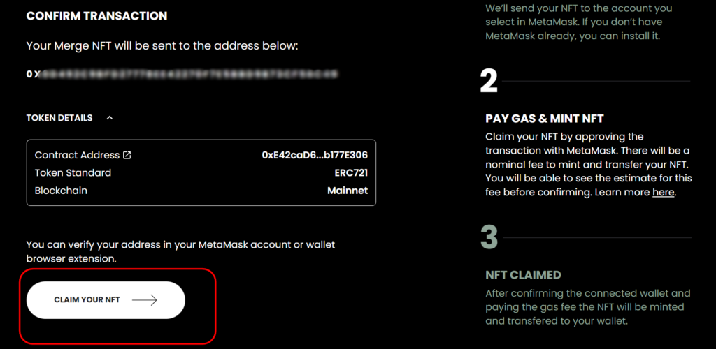 Consensys庆合并成功推以太坊重生NFT 限72小时免费mint-第5张图片-欧易app