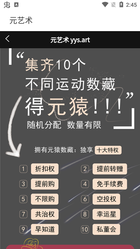 元艺术藏品app官方版1.0.0最新版
