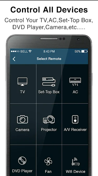 Remote Control万能电视遥控器7.6 安卓高级版