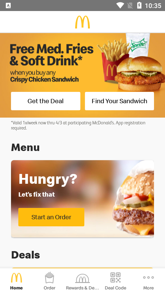 麦当劳McDonalds下载7.5.2最新版