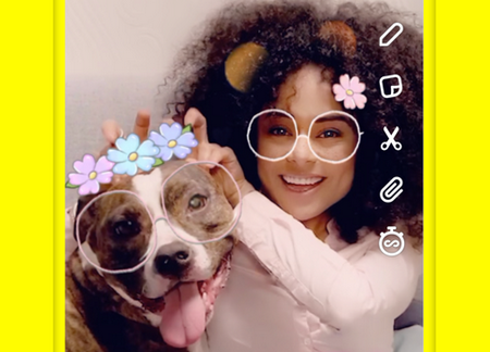 Snapchat动漫滤镜软件