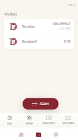 Ducatus Wallet