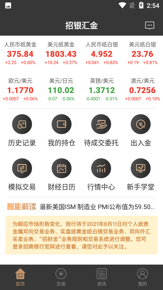 招银汇金App安卓手机V2.8.1最新版