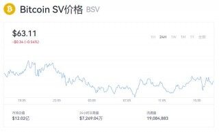 Bitcoin SV价格现在是多少钱一枚呢？Bitcoin SV价格现在是多少呢