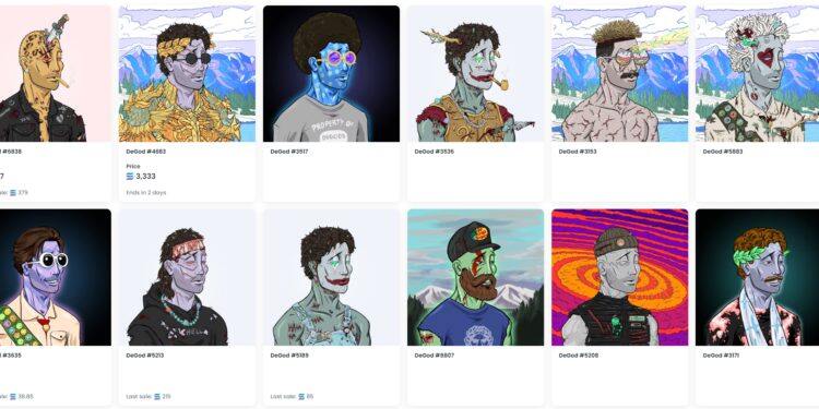 Solana NFT项目DeGods爆红!无聊猿、变异猿投资人加入抢购潮-第1张图片-腾赚网 Solana NFT项目DeGods爆红!无聊猿、变异猿投资人加入抢购潮-第1张图片-腾赚网