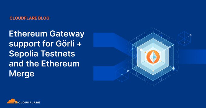Cloudflare宣布支持以太坊合并!并上线Goerli、Sepolia测试网的网关-第1张图片-欧易okex官网 Cloudflare宣布支持以太坊合并!并上线Goerli、Sepolia测试网的网关-第1张图片-欧易okex官网