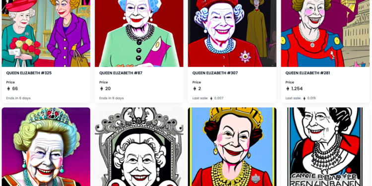 英国女王逝世!币圈一夜涌现数十种伊莉莎白币、NFT-第1张图片-欧易okex官网 英国女王逝世!币圈一夜涌现数十种伊莉莎白币、NFT-第1张图片-欧易okex官网