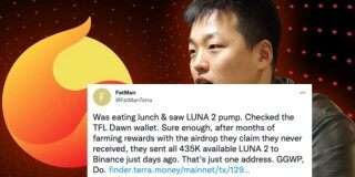 Do Kwon说谎？FatMan爆：TFL钱包近日转43万枚LUNA到币安