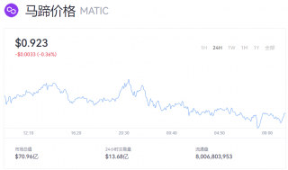 MATIC币今日最新动态 一个MATIC马蹄币等于多少钱？