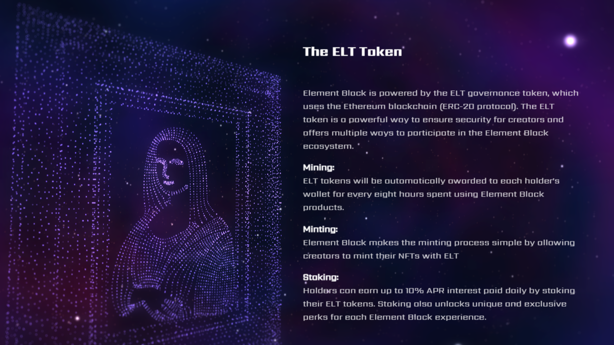 ELT(Element.Black)是什么币?4