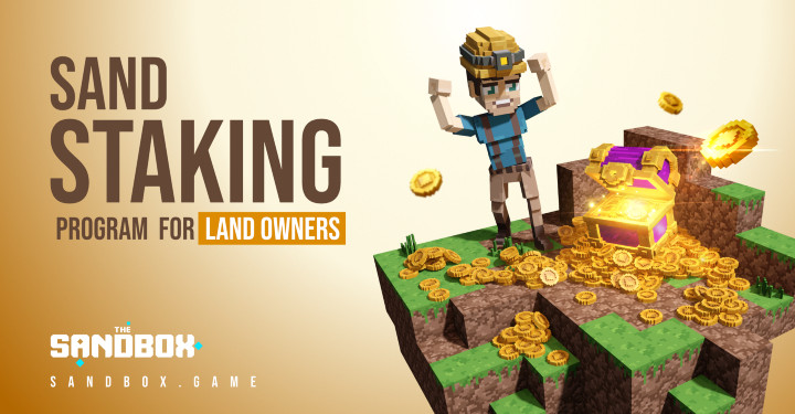 The Sandbox对土地持有者推SAND质押奖励 上线APR高达523%-第1张图片-欧易app