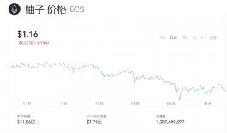 柚子币一个值多少美元？EOS柚子币最新消息