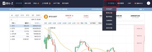 Bit-Z交易平台数字货币充值与提现教程-第1张图片-欧易下载