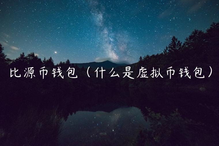 比源币钱包（什么是虚拟币钱包）-第1张图片-欧易下载