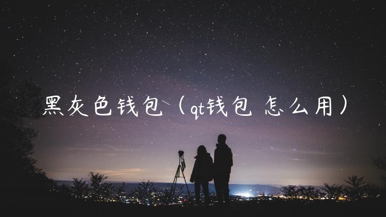 黑灰色钱包（qt钱包 怎么用）-第1张图片-欧易下载