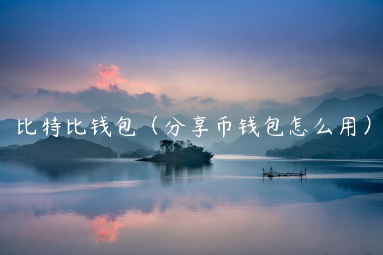 比特比钱包（分享币钱包怎么用）-第1张图片-欧易下载