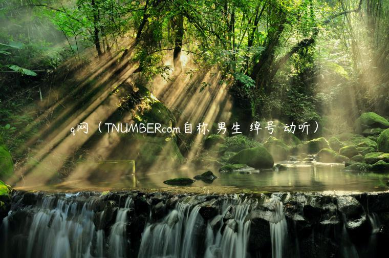 q网（TNUMBRcom自称 男生 绰号 动听）-第1张图片-欧易下载
