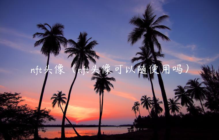 nft头像（nft头像可以随便用吗）-第1张图片-欧易下载