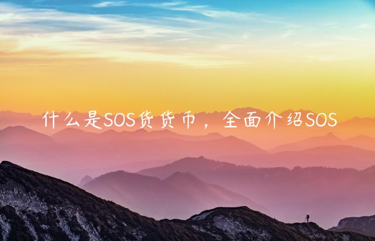什么是SOS货货币，全面介绍SOS-第1张图片-欧易下载