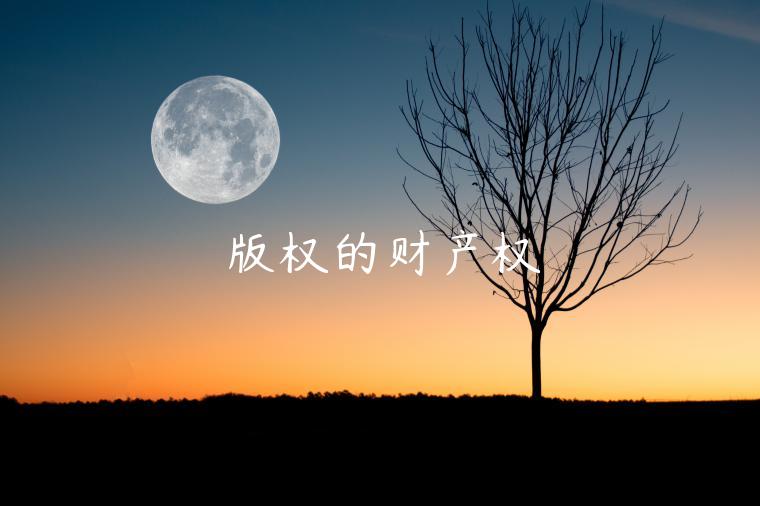 版权的财产权-第1张图片-欧易下载