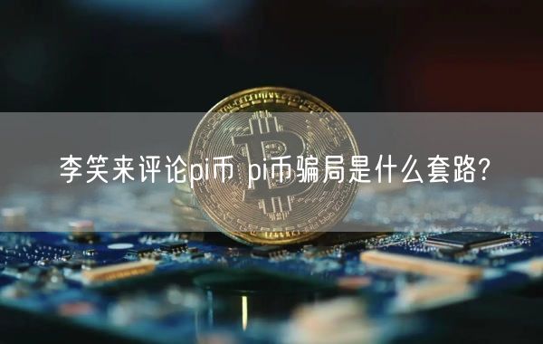 李笑来评论pi币 pi币骗局是什么套路?-第1张图片-欧易下载
