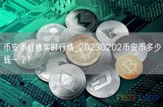 币安币价格实时行情_20230202币安币多少钱一个?