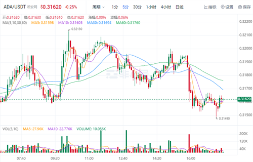 艾达币今日最新价格 ADA今日最新行情消息-第1张图片-欧易下载