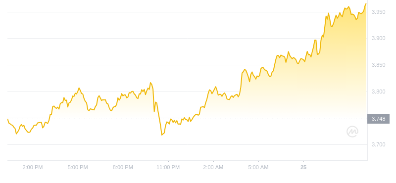 2024年09月25日FIL币价格