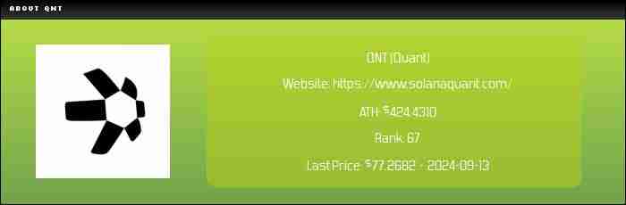 Quant(QNT)币是什么？未来如何？QNT币价格走势预测