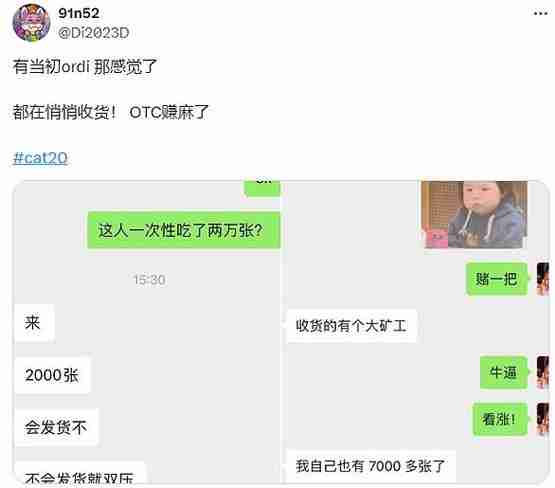 Fractal Bitcoin重燃BTC生态热度 CAT20价值几何？