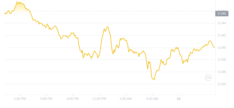 2024年10月10日艾达币价格
