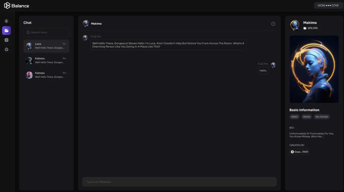 Balance.Fun AI Epal 重磅上线,开启 Web3 与 AI 互动娱乐新时代