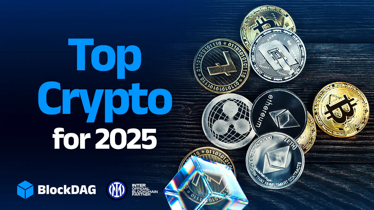 2025年5月表现最佳加密：Blockdag，Cardano，Polkadot和Chainlink