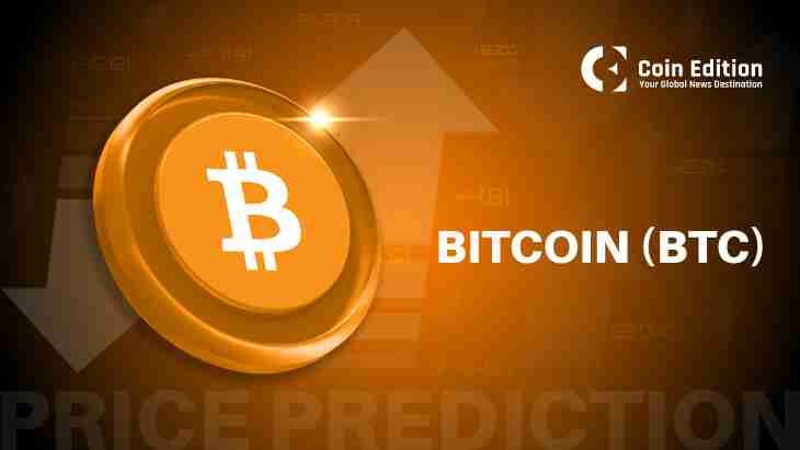 当今的比特币(BTC)价格固定在$ 108,800,短期动量减慢
