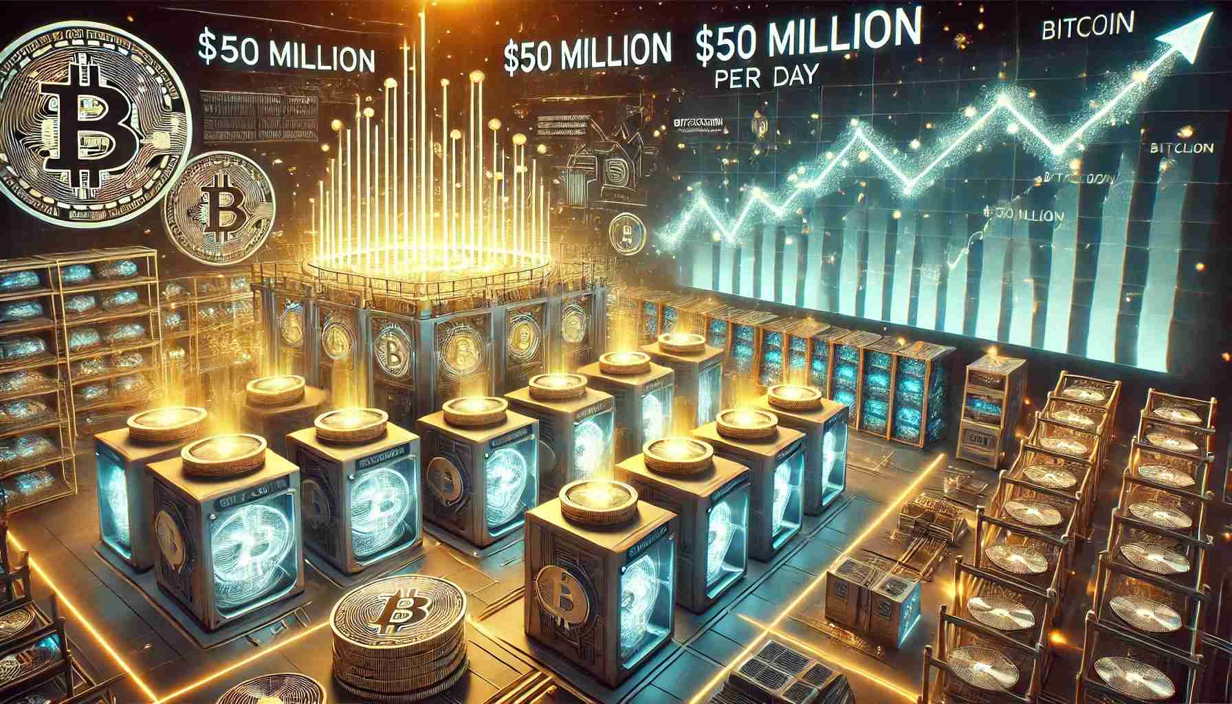 比特币(BTC)矿工收入每天超过5000万美元