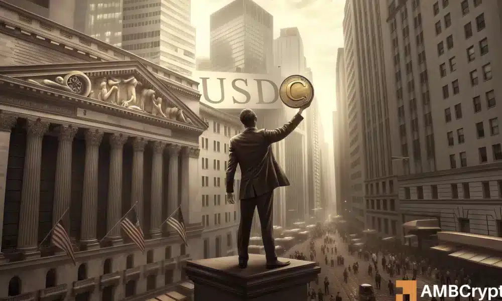 Stablecoin市场再次升温。但是这次，这不仅是另一个例行的“飞向安全”随机混乱。