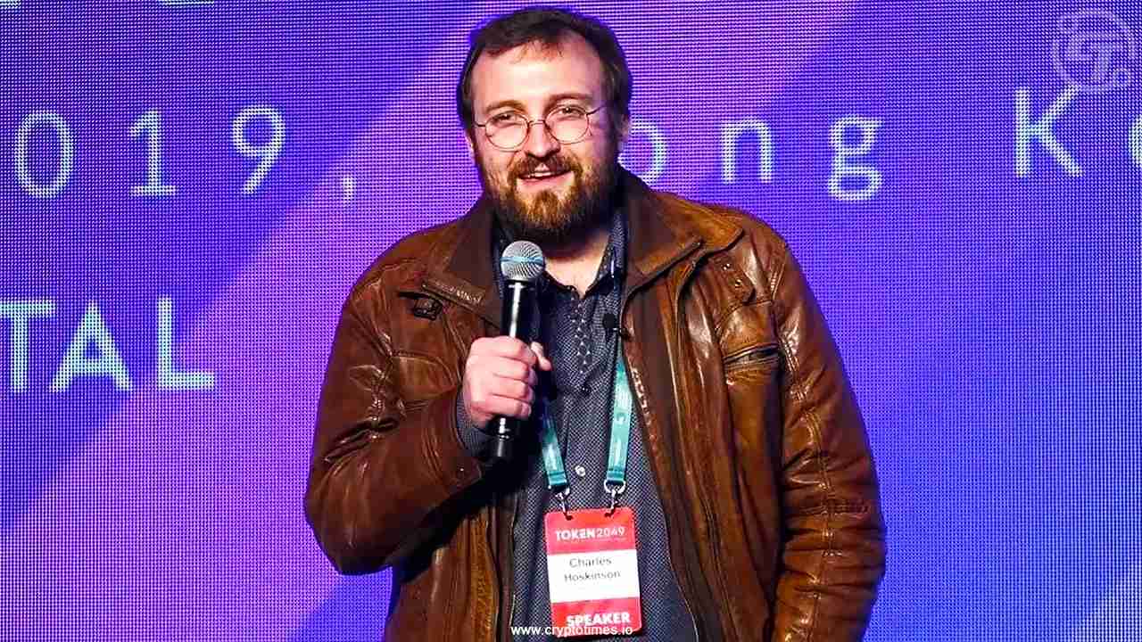 查尔斯·霍斯金森（Charles Hoskinson）说，卡尔达诺（Cardano