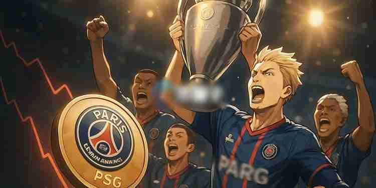 巴黎圣日耳曼欧冠夺冠！但官方球迷代币psg反而下跌解读