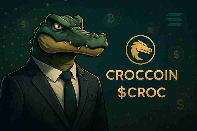 Croccoin：Solana的Defi生态系统上的新型模因象征