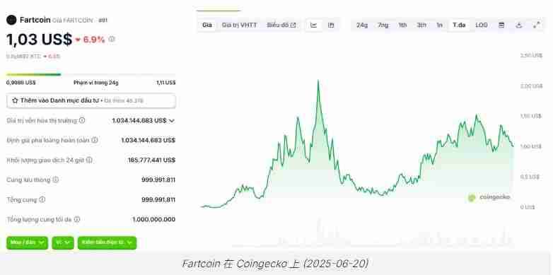 什么是Fartcoin（FARTCOIN）？FARTCOIN代币基本信息概述