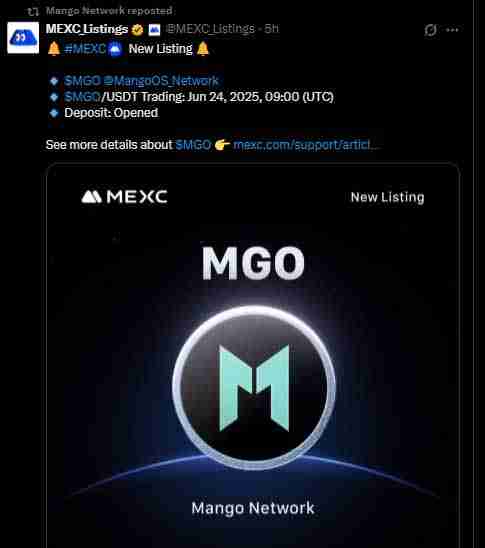 Mango Network（MGO币）是什么？MGO 代币经济学、价格预测