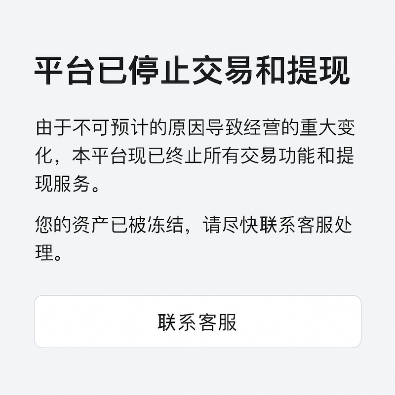交易平台突然关停怎么办?资产还能找回吗? - php中文网