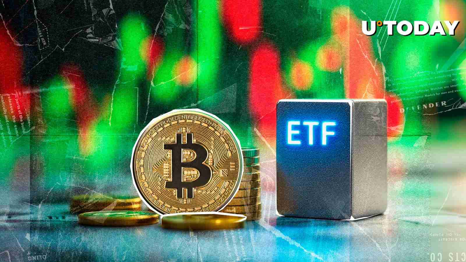 美国现货比特币ETF最近看到了最大的净正流量之一，市场引起了注意。