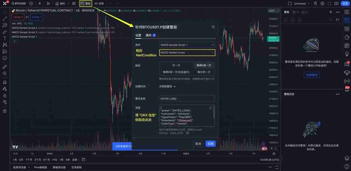 如何使用TradingView警报创建您的信号策略？