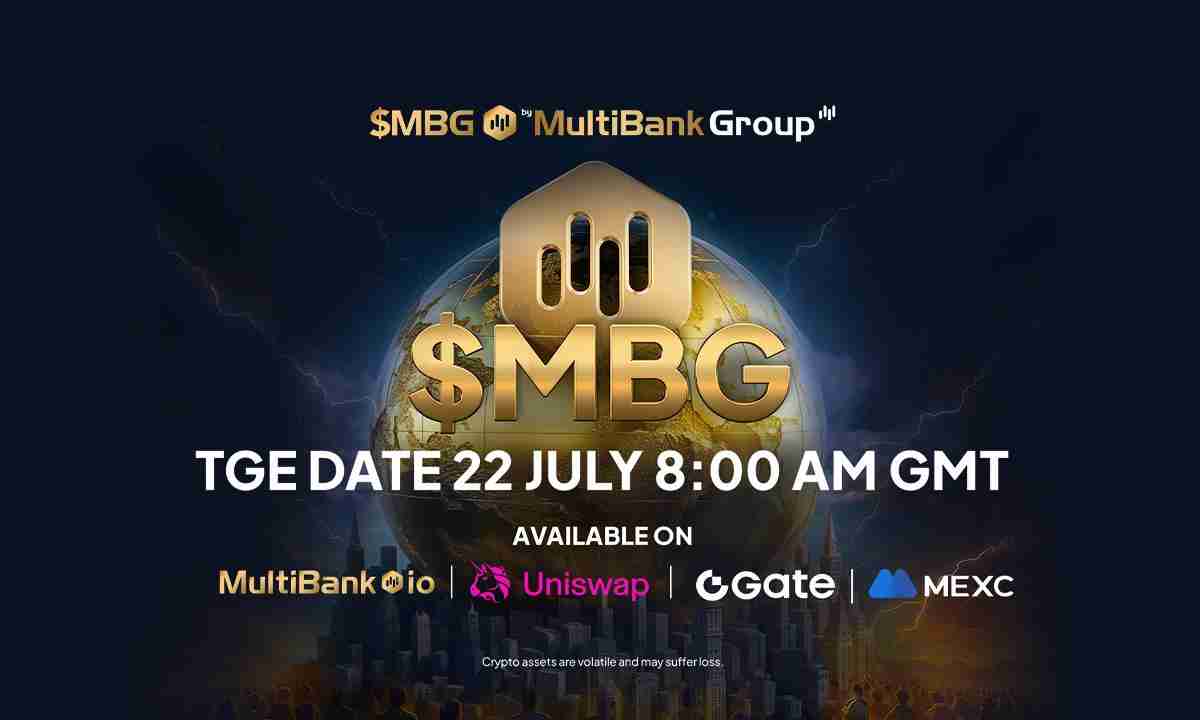 MBG代币TGE：MultiBank大胆迈向连接传统金融与区块链的重要一步
