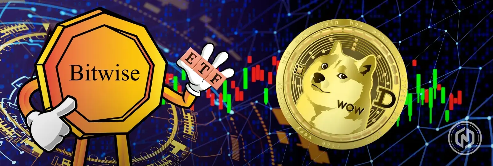 Dogecoin的看涨转弯：现场ETF希望和市场动态