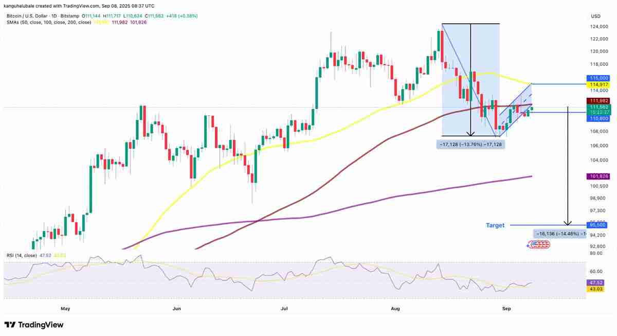 比特币长期持有者抛售24.1万枚BTC：一文了解价格会跌破10万美元吗？