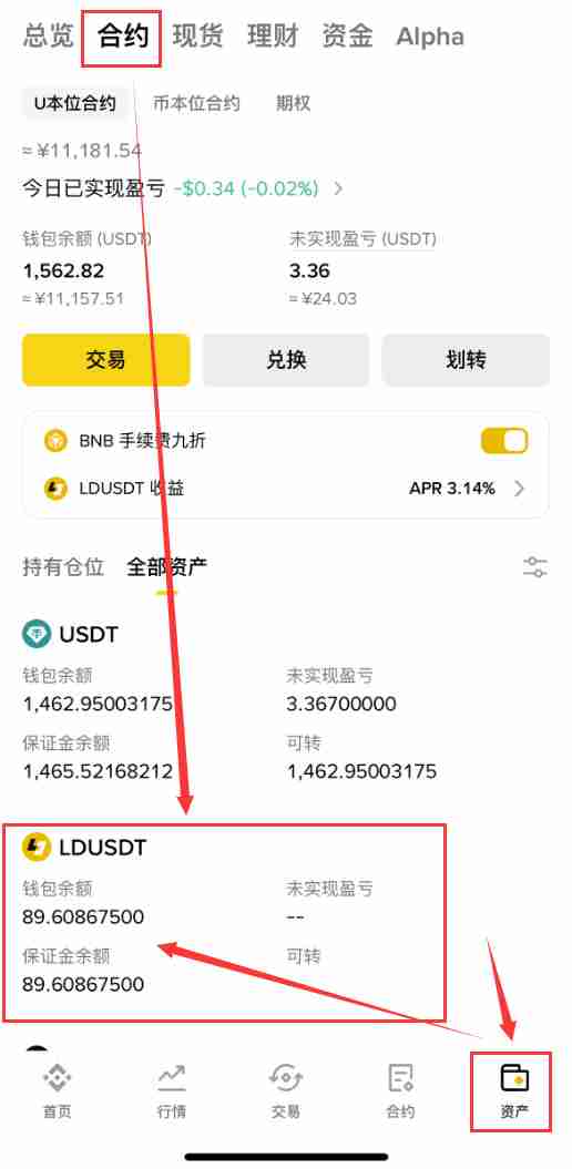 币安LDUSDT是什么？如何申购/赎回？LDUSDT让你边赚活期理财边开合约